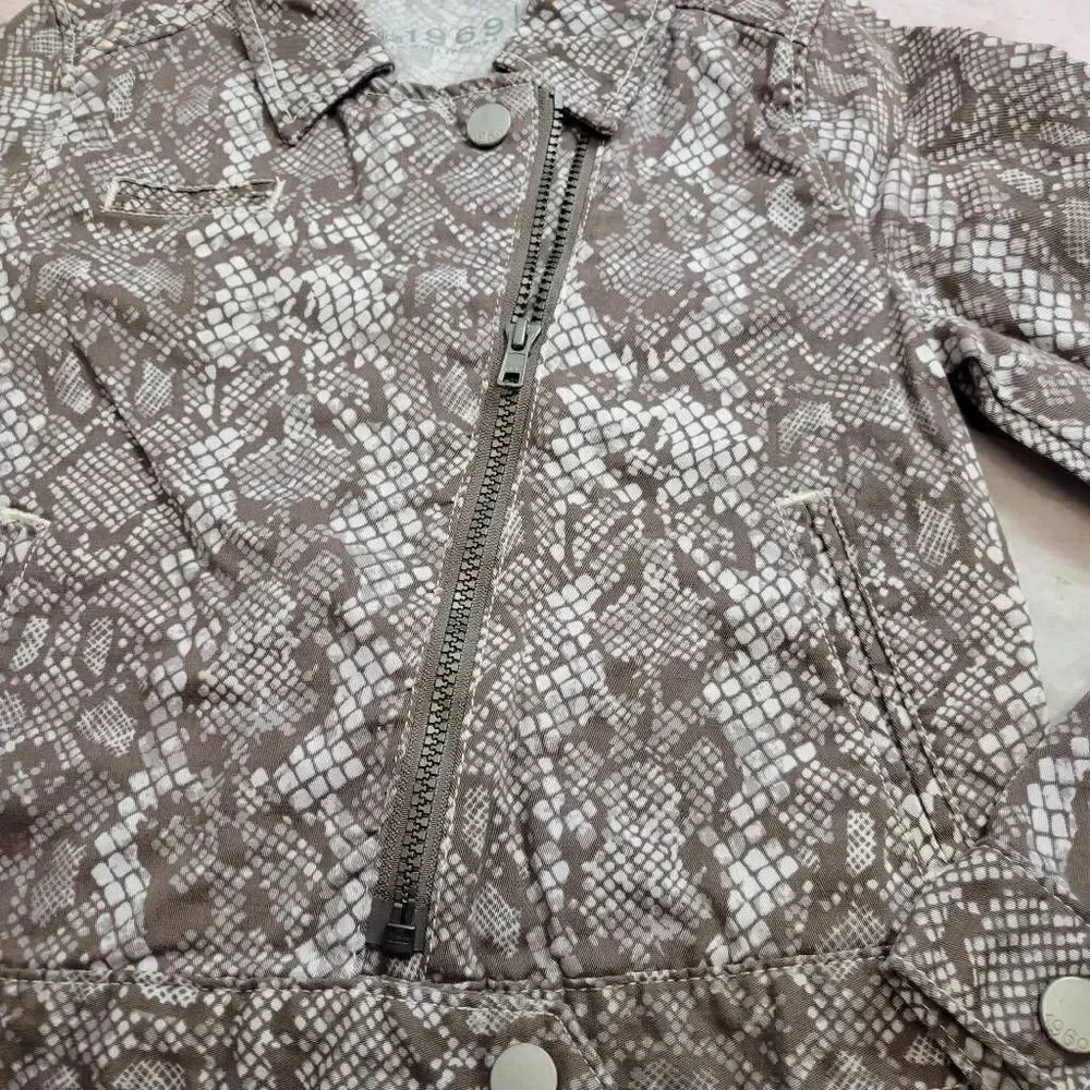 Gap Kids snake print jacket L10/12